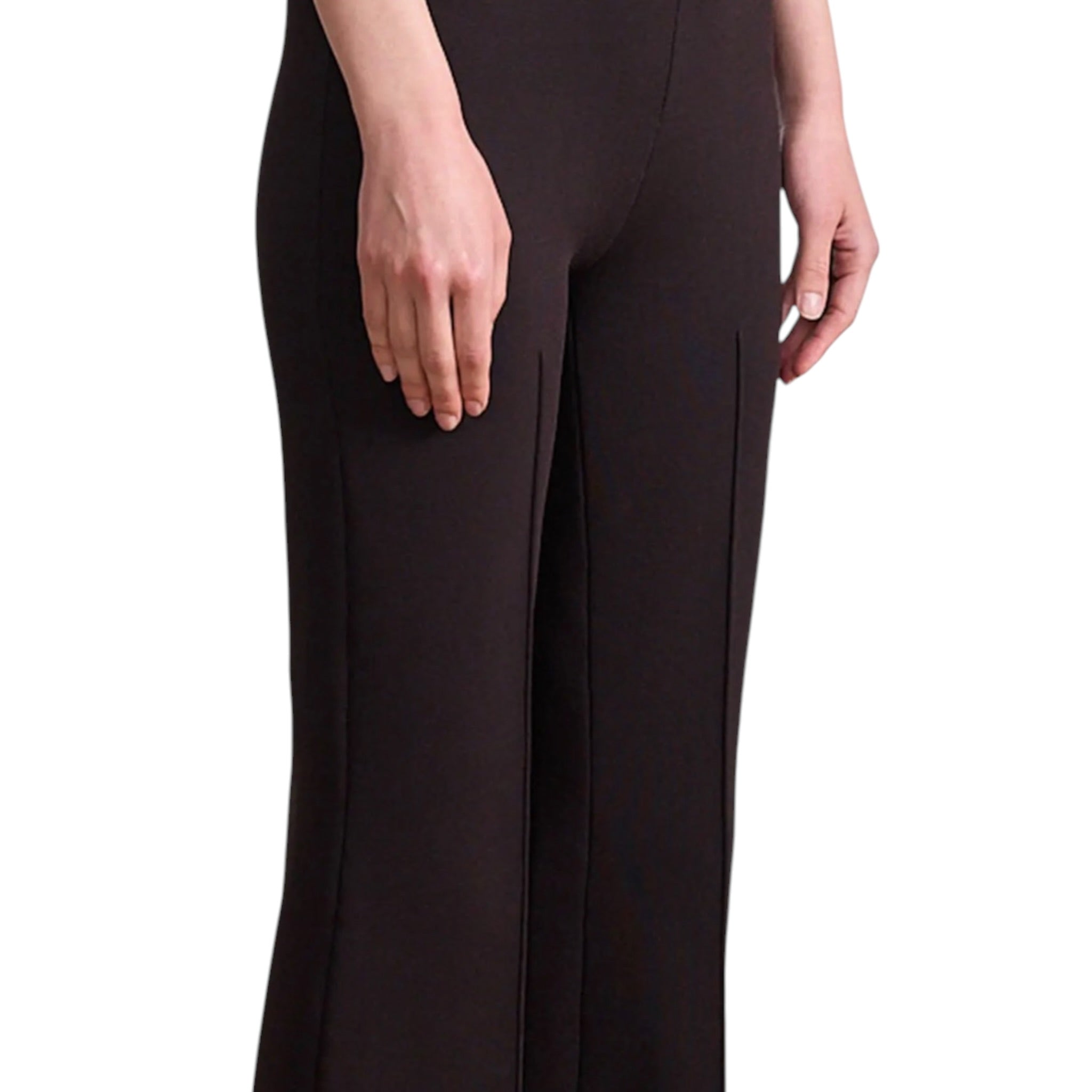 Apiece Apart Rene Pull On Pant - Deep Espresso