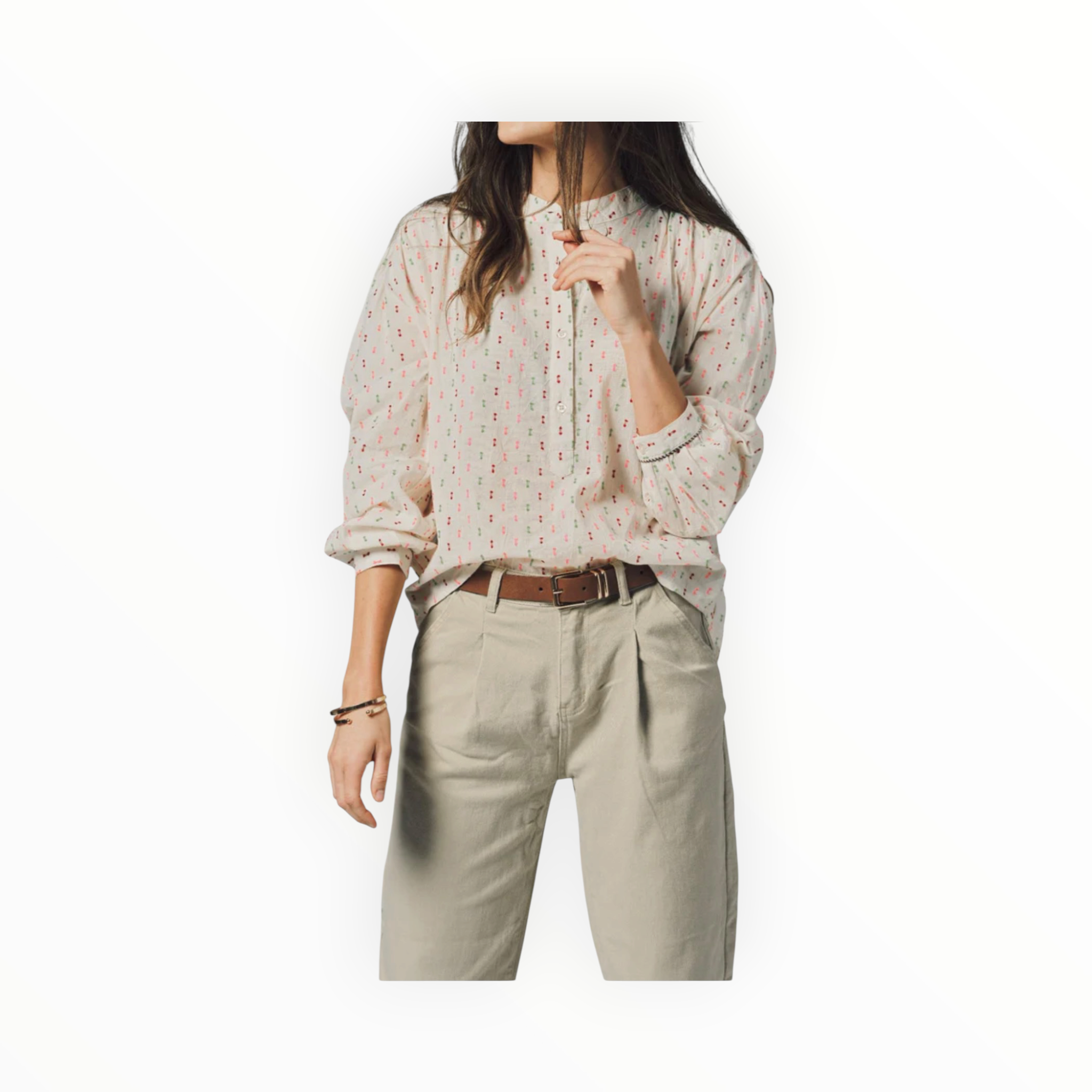 The Shirt by Rochelle Behrens Tieghan Shirt - Confetti Stitch