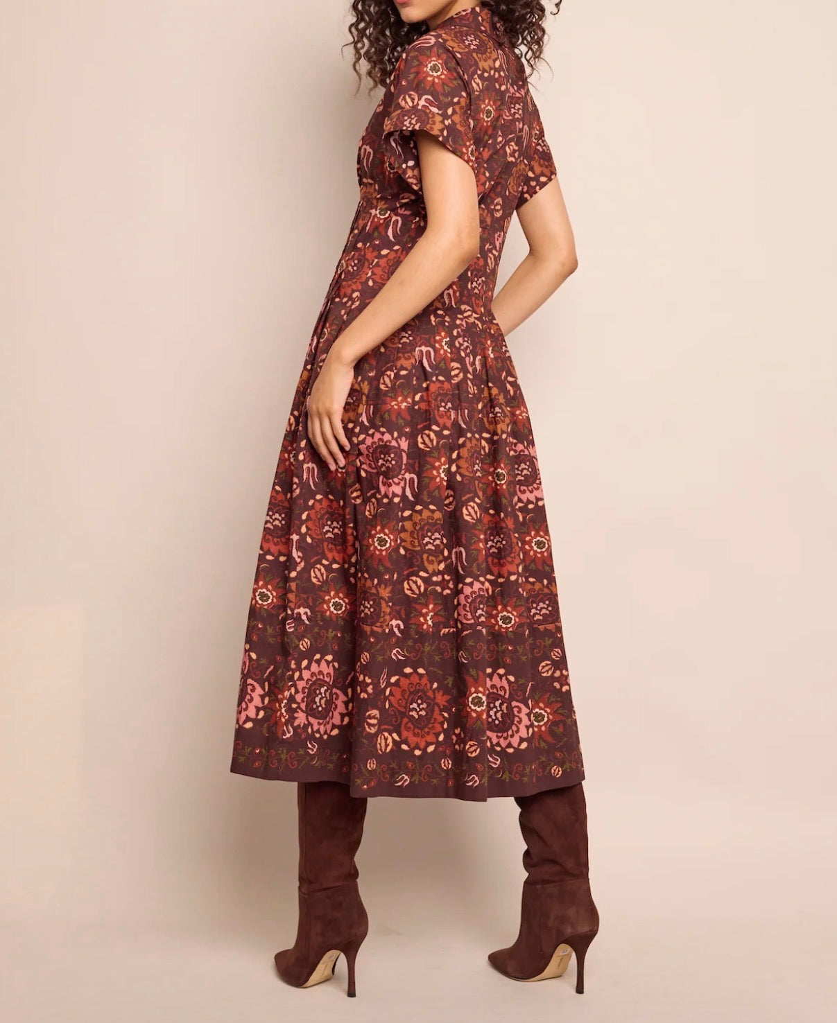 Cara Cara Nash Dress - Batik Vine Wine