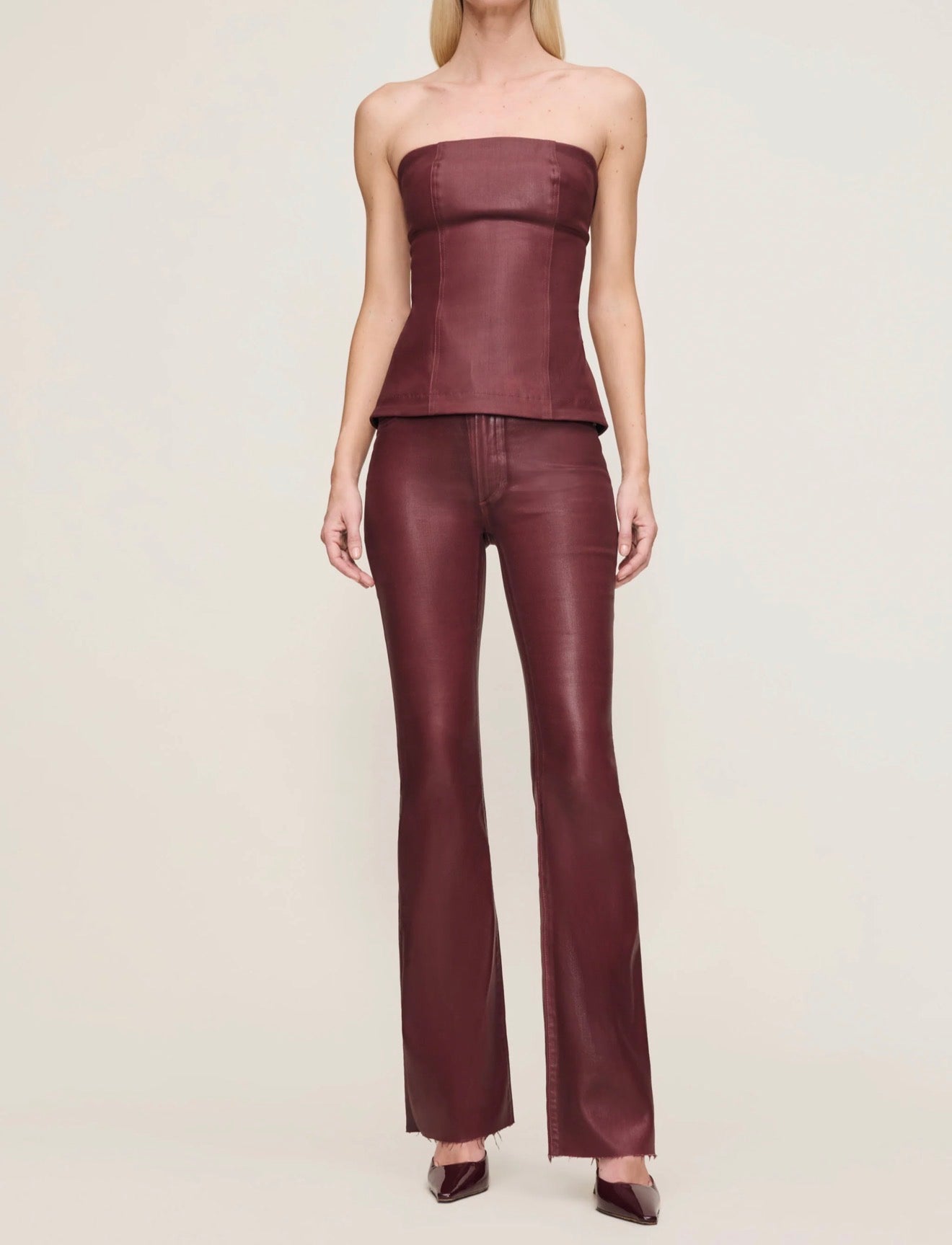 DL1961 Bridget Boot High Rise Instasculpt™ 33" Jeans - Saffron Coated