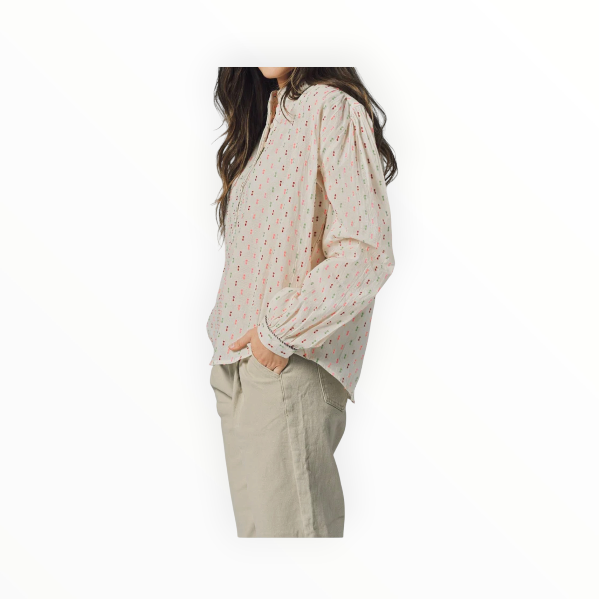 The Shirt by Rochelle Behrens Tieghan Shirt - Confetti Stitch