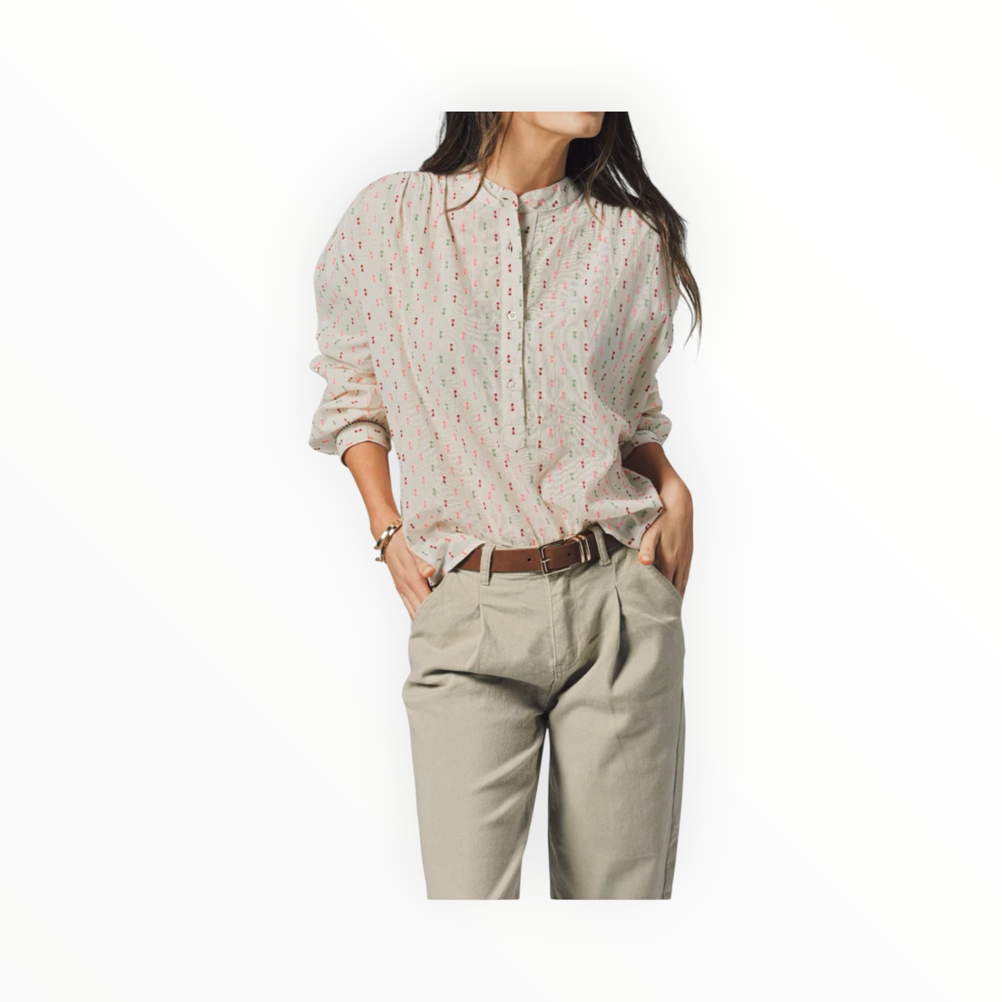 The Shirt by Rochelle Behrens Tieghan Shirt - Confetti Stitch