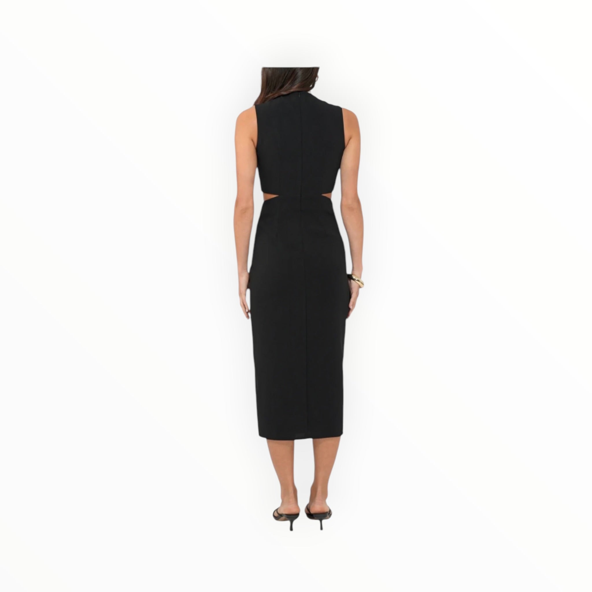 Greylin Ednis Midi Dress - Black