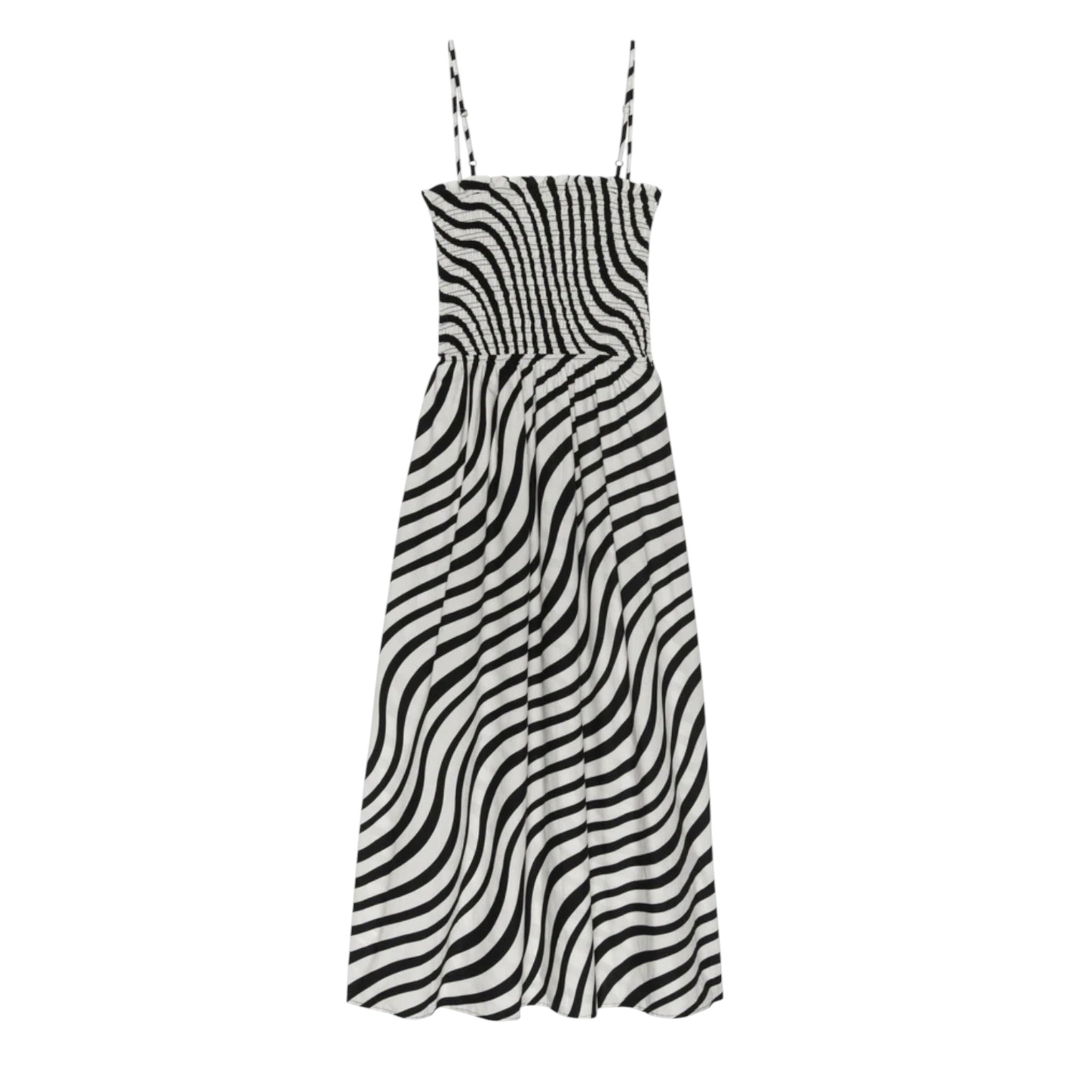 Nation Ltd Sibelle Smocked Midi Dress - Swirl
