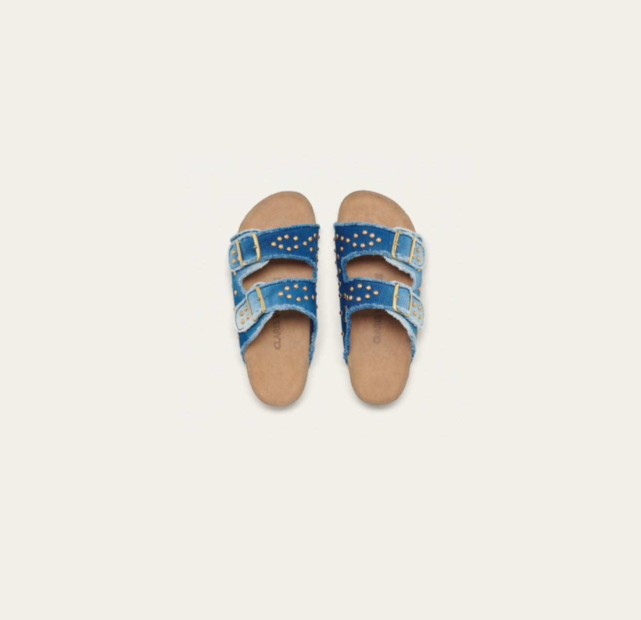 Claris Virot Odette Sandals - Indigo Denim