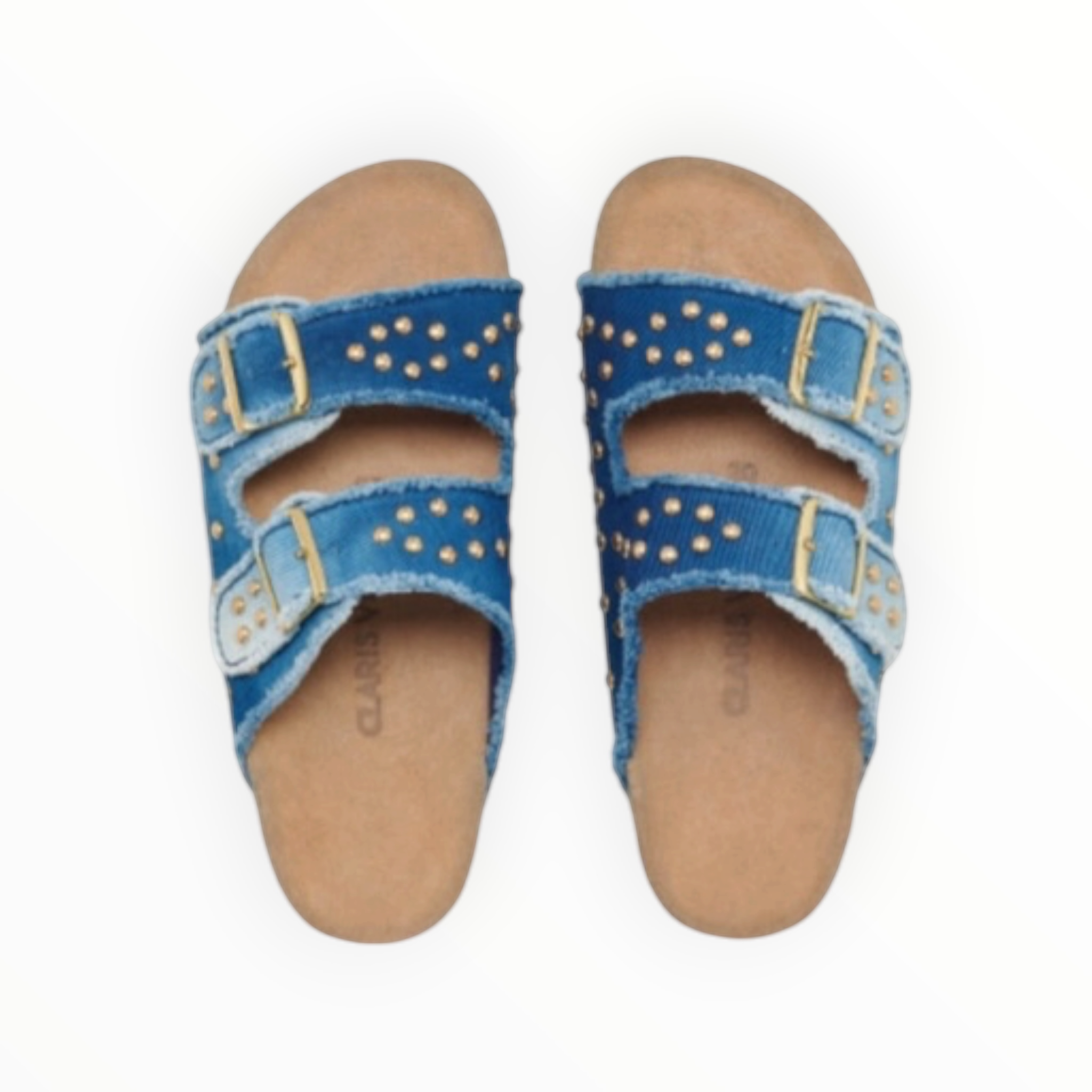 Claris Virot Odette Sandals - Indigo Denim