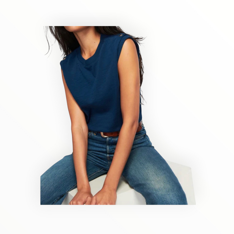 Nation Ltd Marina Muscle Tank - Deep Sea