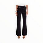 Derek Lam 10 Crosby Dawson Flare Trousers - Black