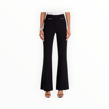 Derek Lam 10 Crosby Dawson Flare Trousers - Black