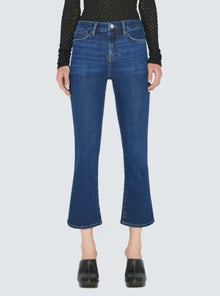 Frame Le Crop Mini Boot - Majesty Blue