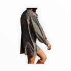 Carolina K Irina Dress - Paisley Blue