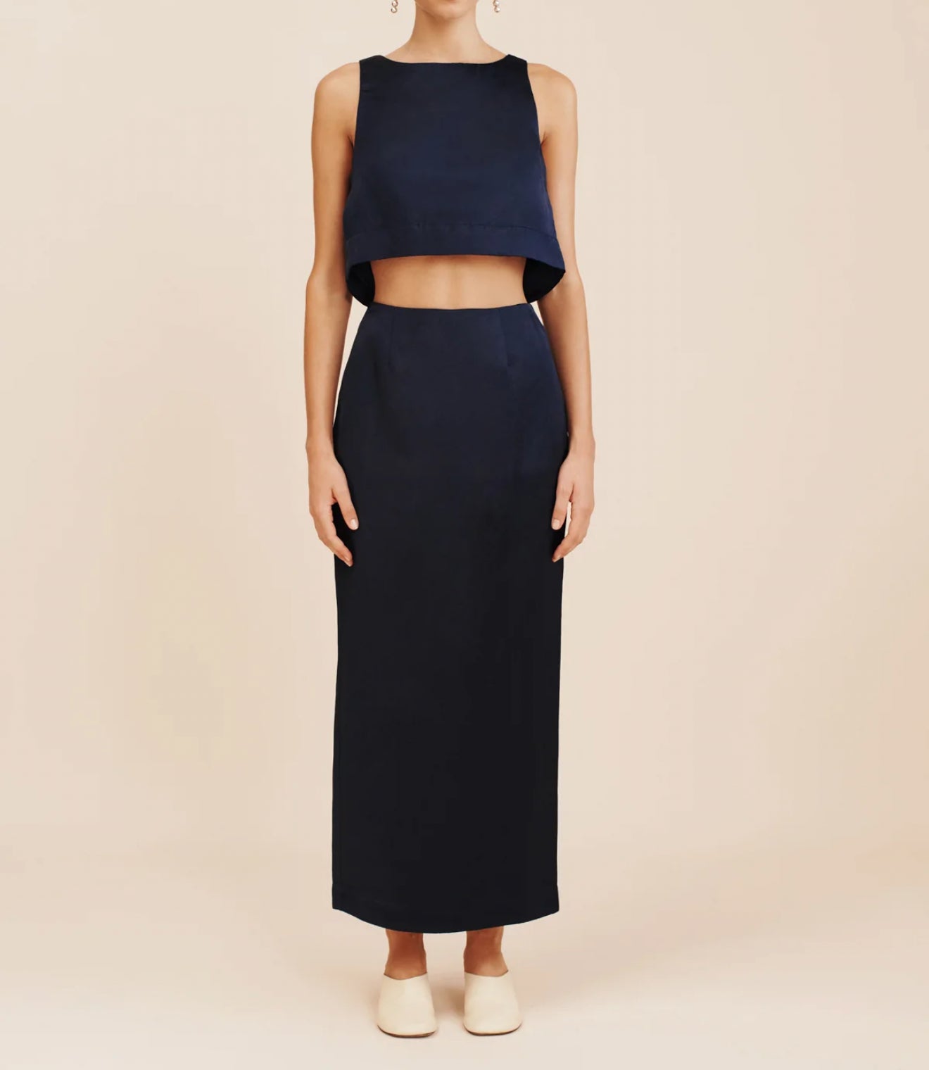 POSSE Gigi Pencil Skirt - Midnight