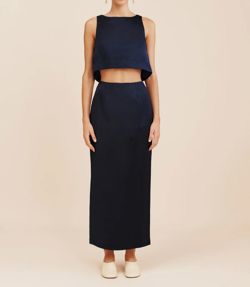 POSSE Gigi Pencil Skirt - Midnight