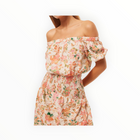 MISA Paola Dress - Persimmon Crinkle