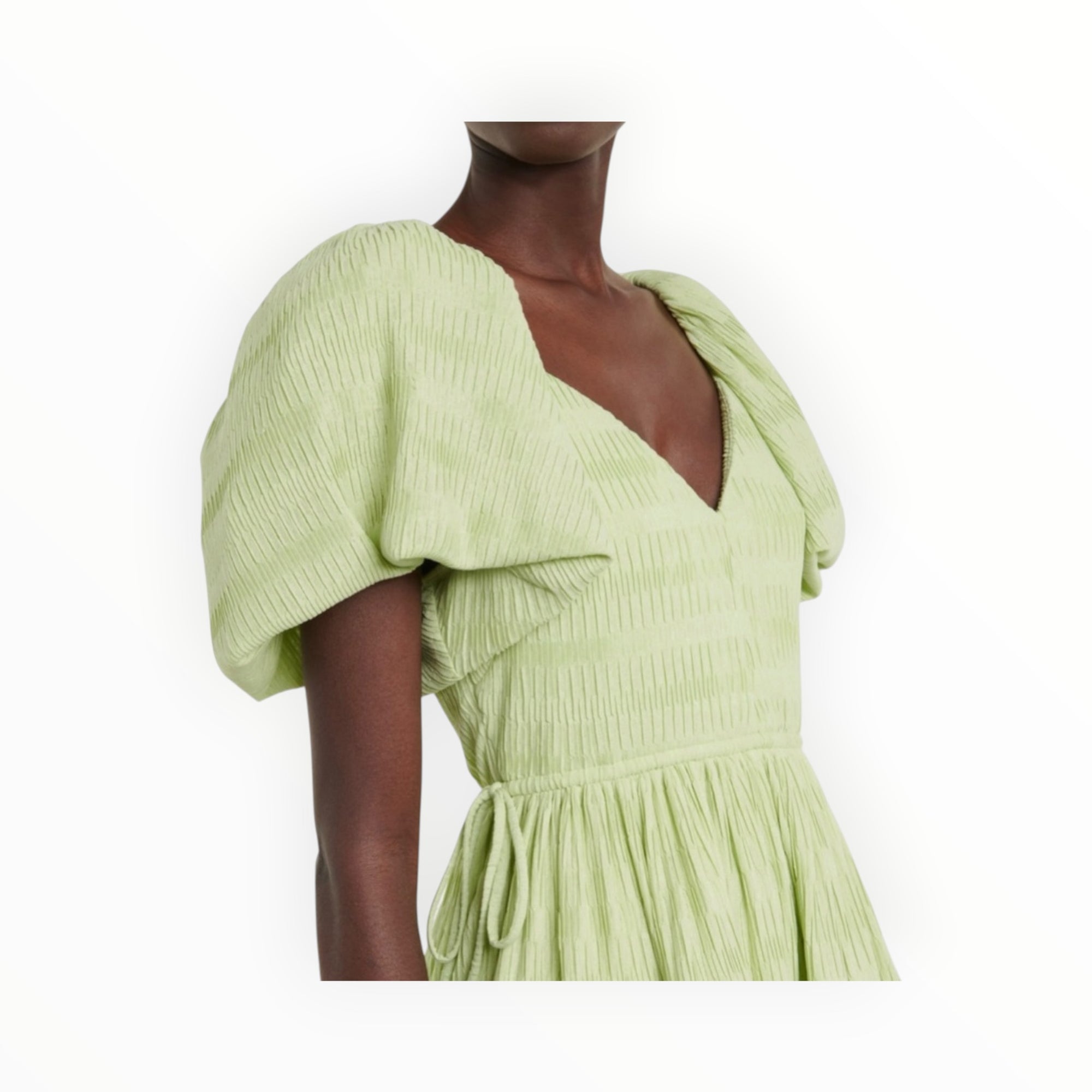 Jonathan Simkhai Cadence Dress - Pear Green