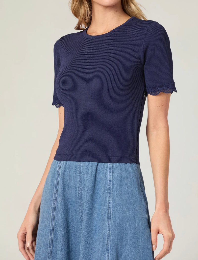 Shoshanna Faith Dress - Indigo