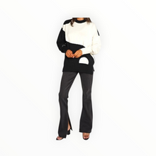 Pistola Alexa High Rise Slim Flare W/Slit - Dark Sky