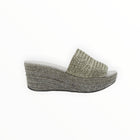 Chocolat Blu Yunis Sandal - Dark Grey Raffia