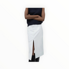 KASSL Editions 5-Pocket Skirt - Oil White