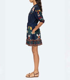 Sea New York Cassia Print Dress - Navy