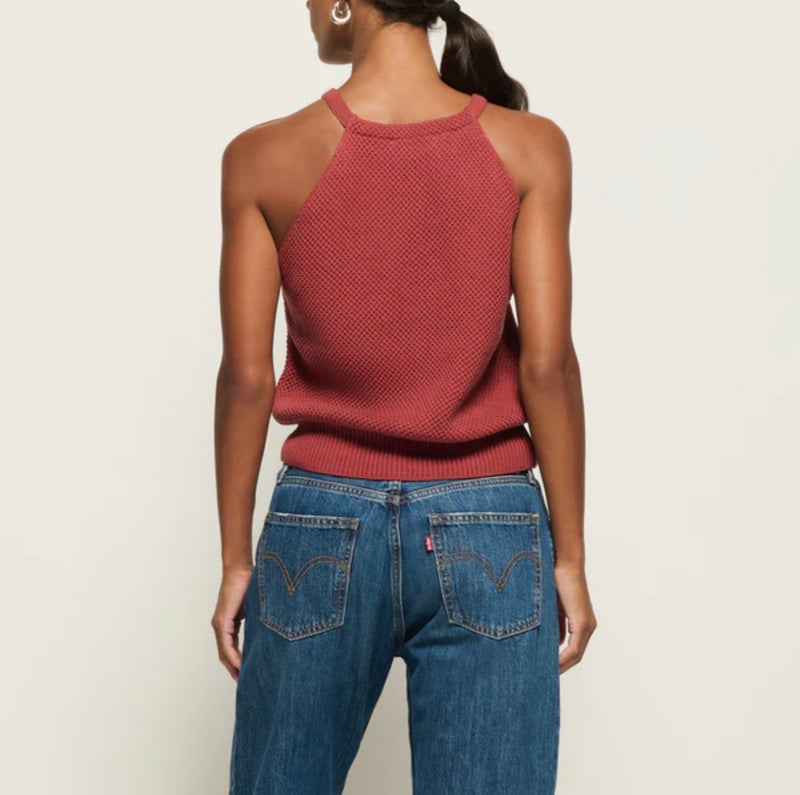 Nation Ltd Auburn Sweater Tank - Marsala