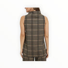 Joseph Ribkoff Sleeveless Plaid Top
