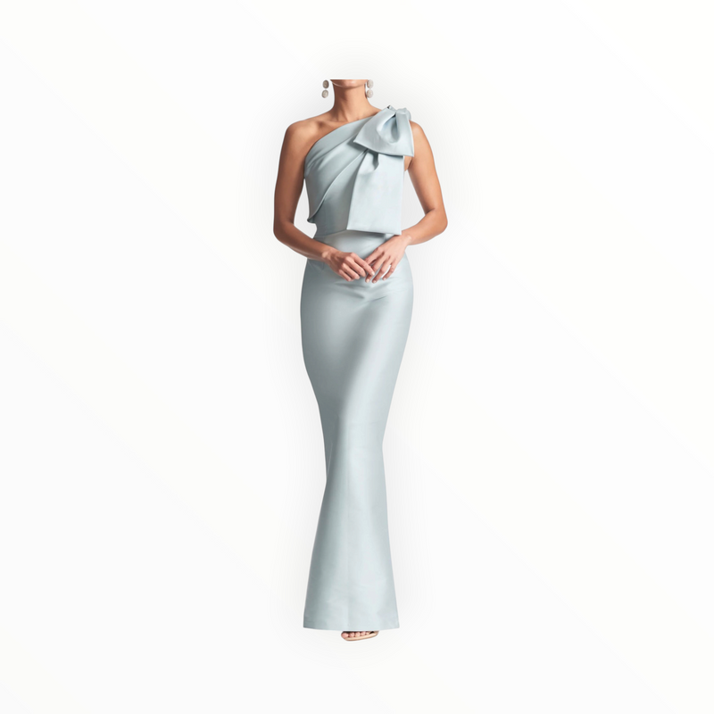 Sachin & Babi Bonnie Gown - Ash Blue