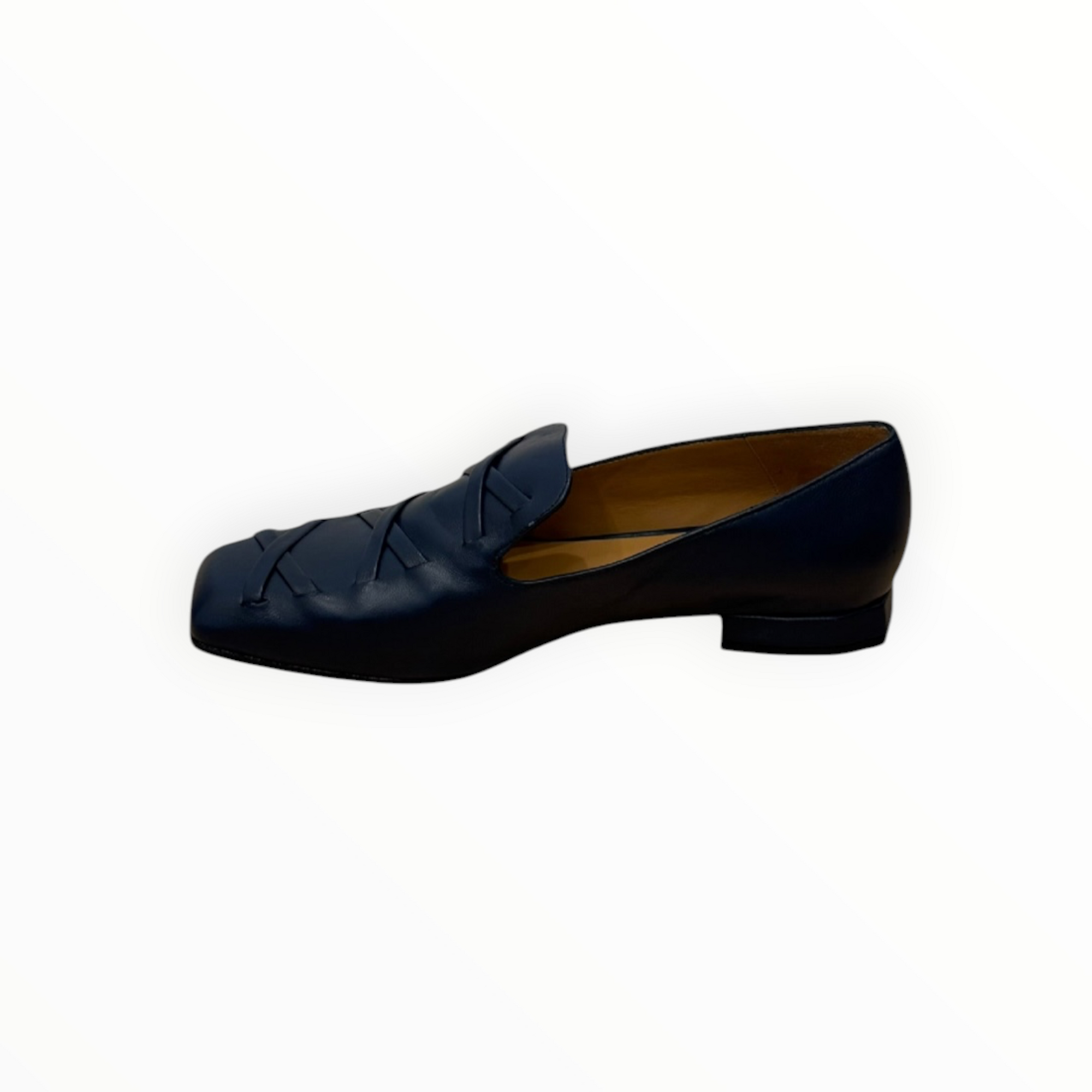 AUDLEY Aster Leather Loafer - Navy