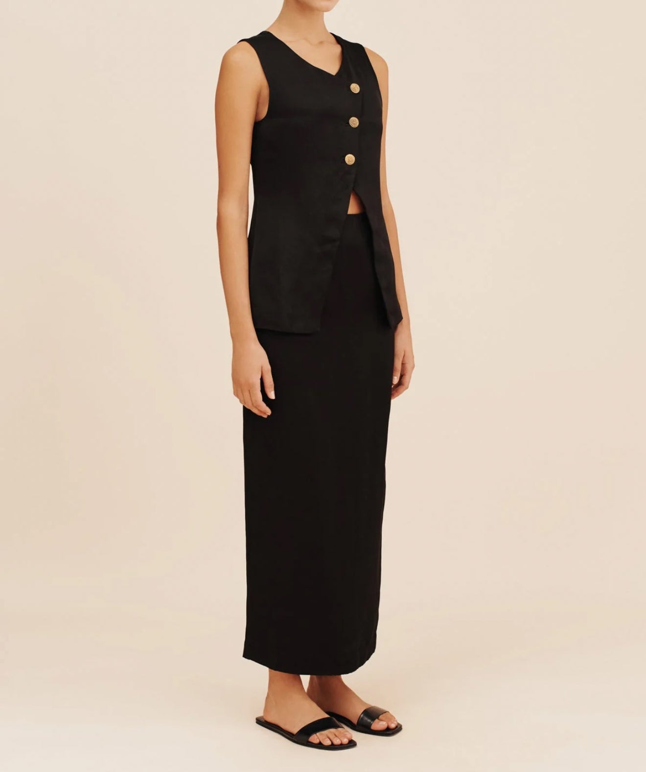 POSSE Gigi Pencil Skirt - Black