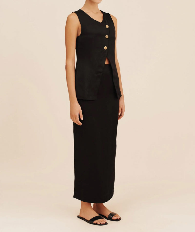 POSSE Gigi Pencil Skirt - Black
