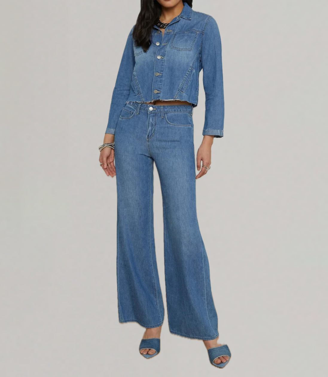 L’Agence Alicent Wide-Leg Jean - Stokes