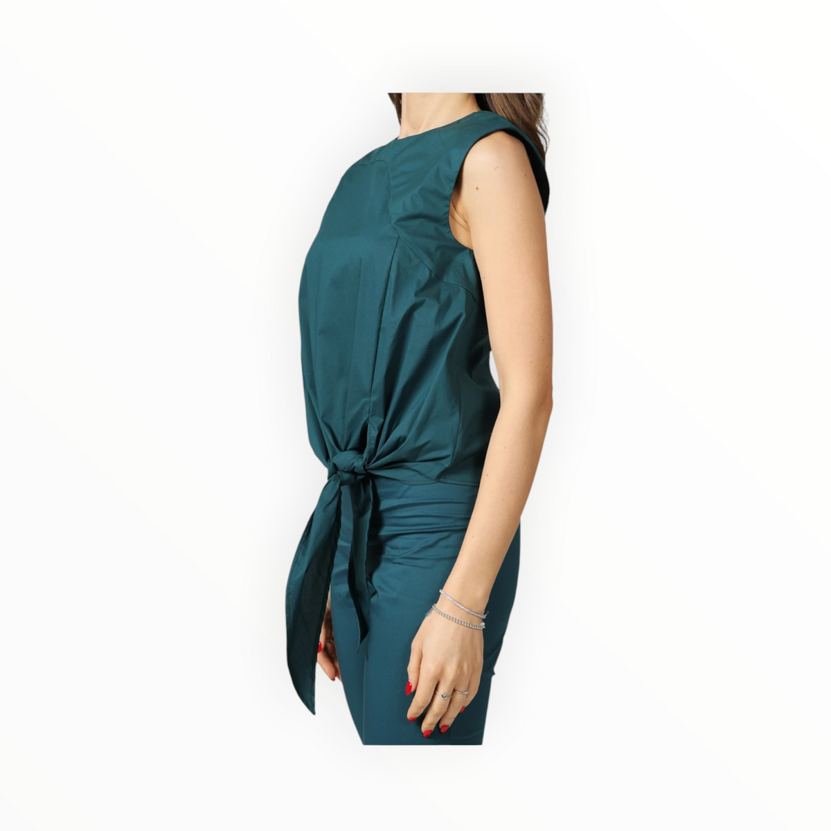 Liviana Conti Gwen Top - Eucalipto