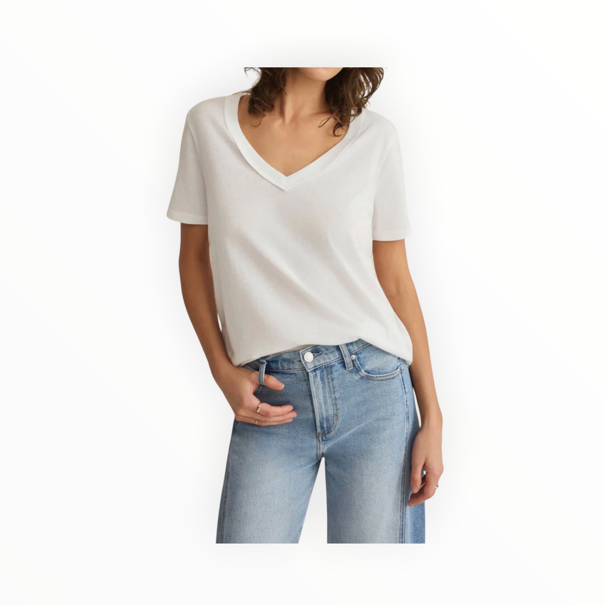 Z Supply Elara Top - White