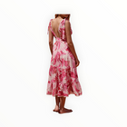 Kasia Anofi Midi Dress - Flamingo