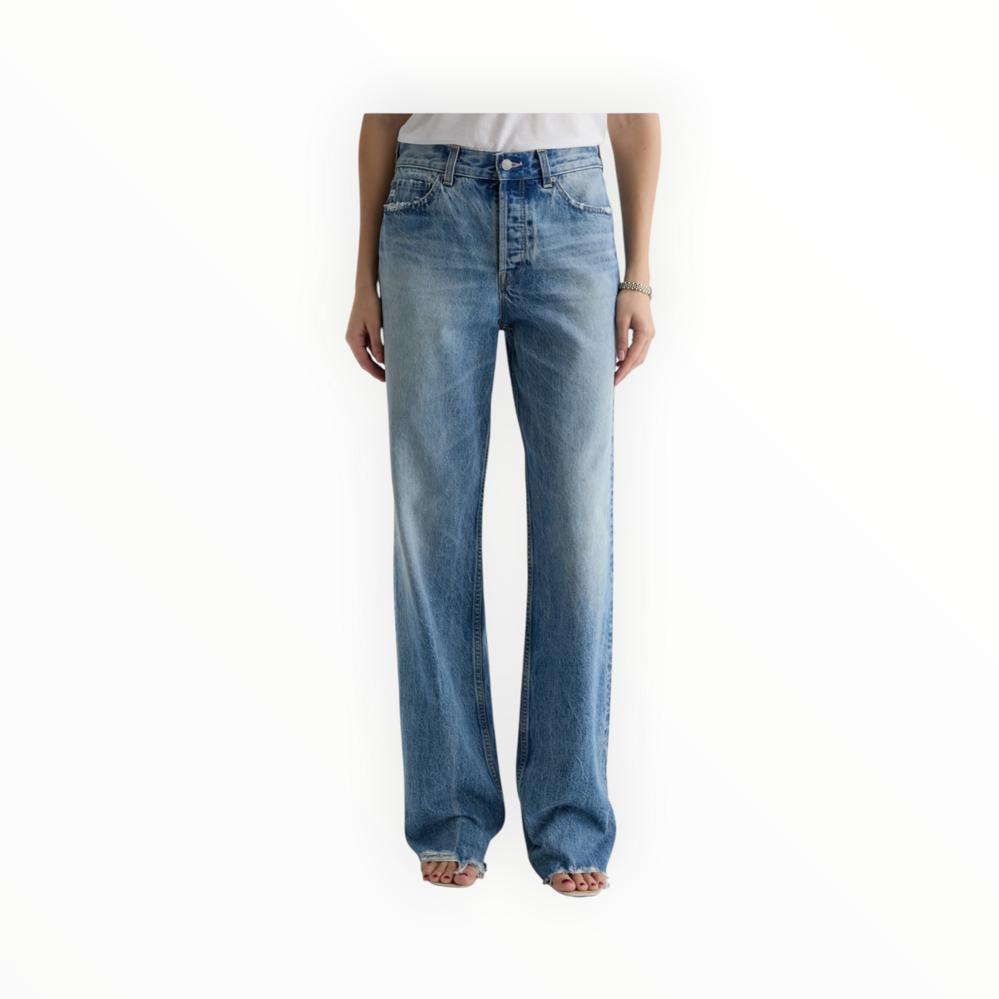 AG Jeans Billie Jean Low Slung Straight Leg - Sierra Meadow