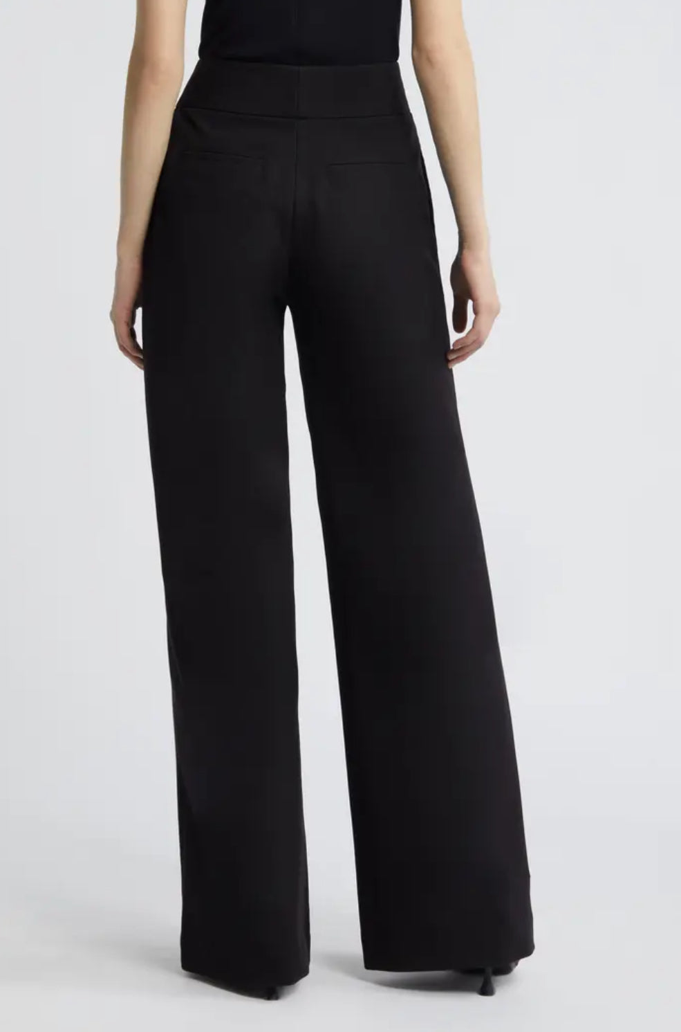 Frame Le Hardy Wide Leg Trouser - Black