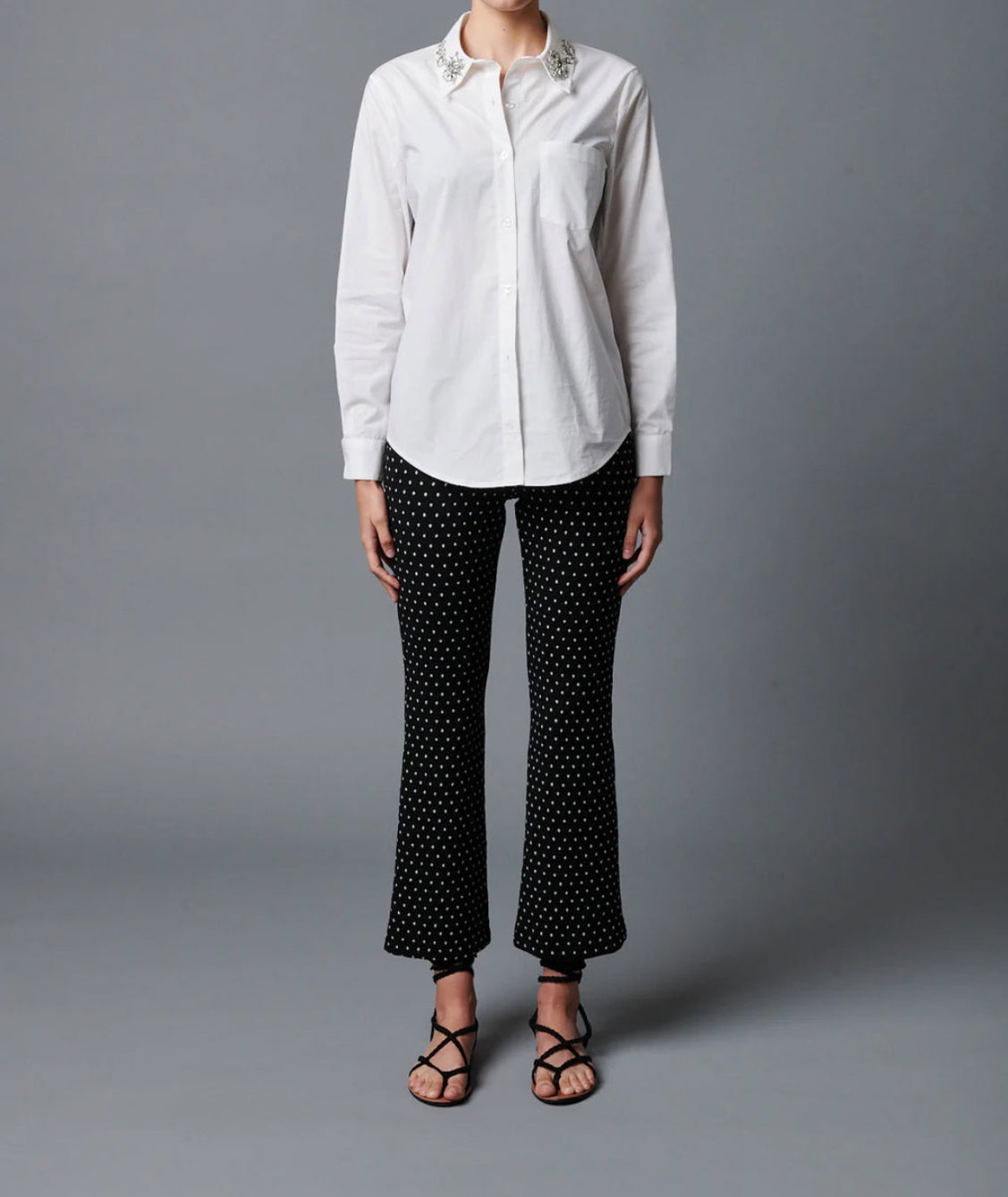 Le Superbe Superstar Boyfriend Shirt - White