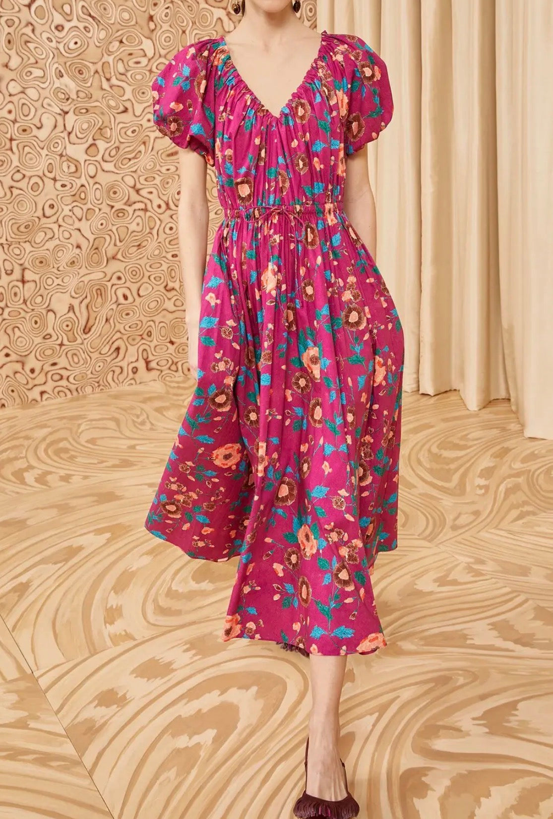 Ulla Johnson Vika Dress - Ruby Flora