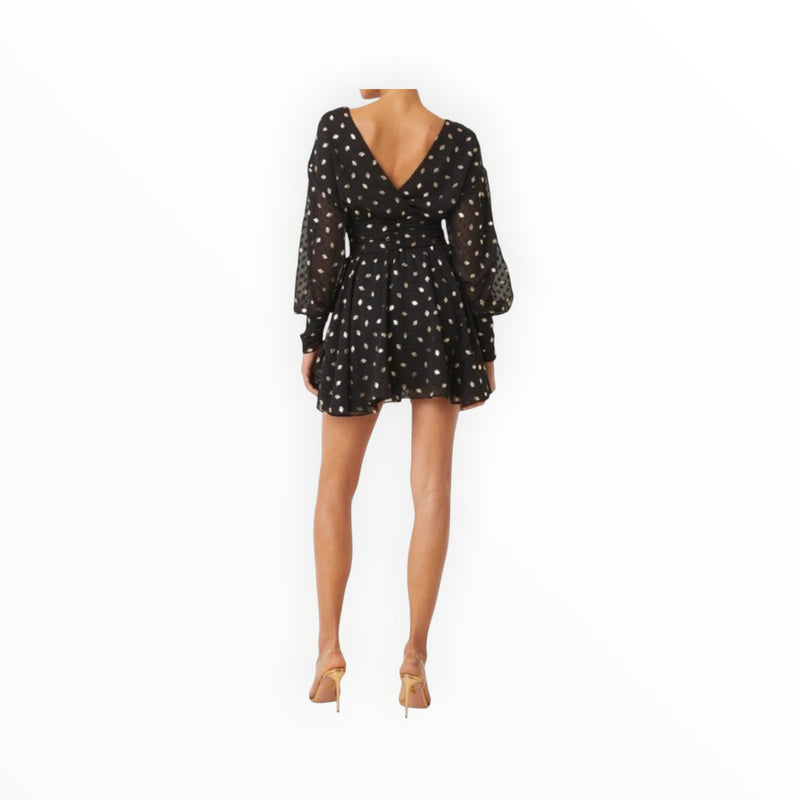 MISA Davis Dress - Diamond Clip Dot