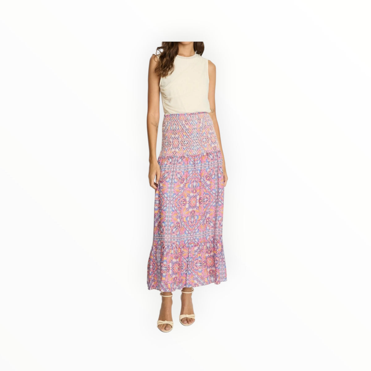Caballero Charles Skirt - Petal Tapestry