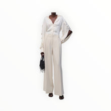 SIMKHAI Yanna Open Sleeve Shirt - Natural White
