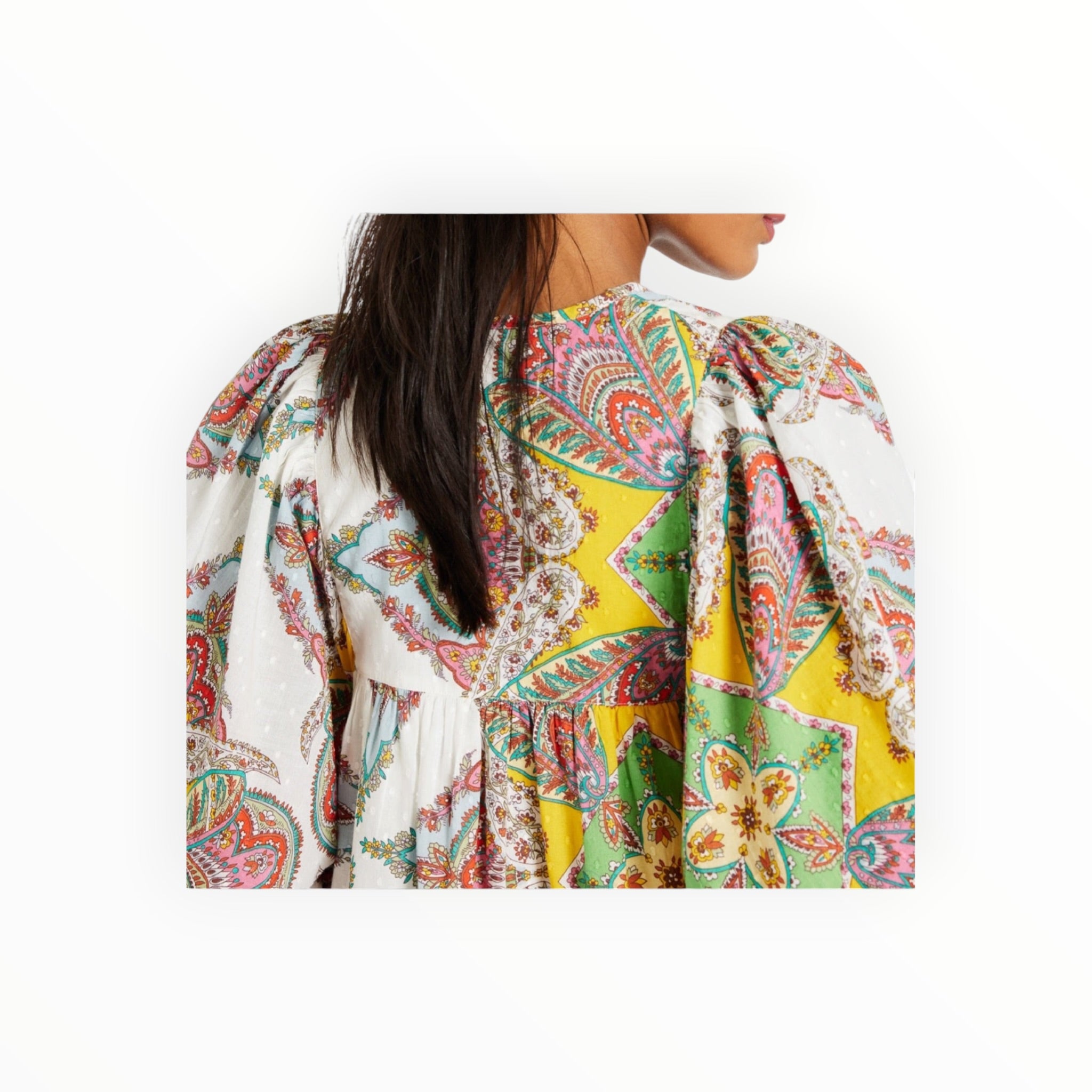 MILLE Saffron Dress - Kaleidoscope