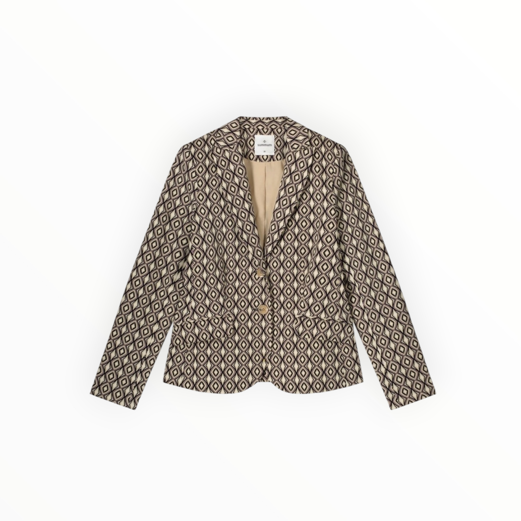 Summum All Over Print Blazer - Multi