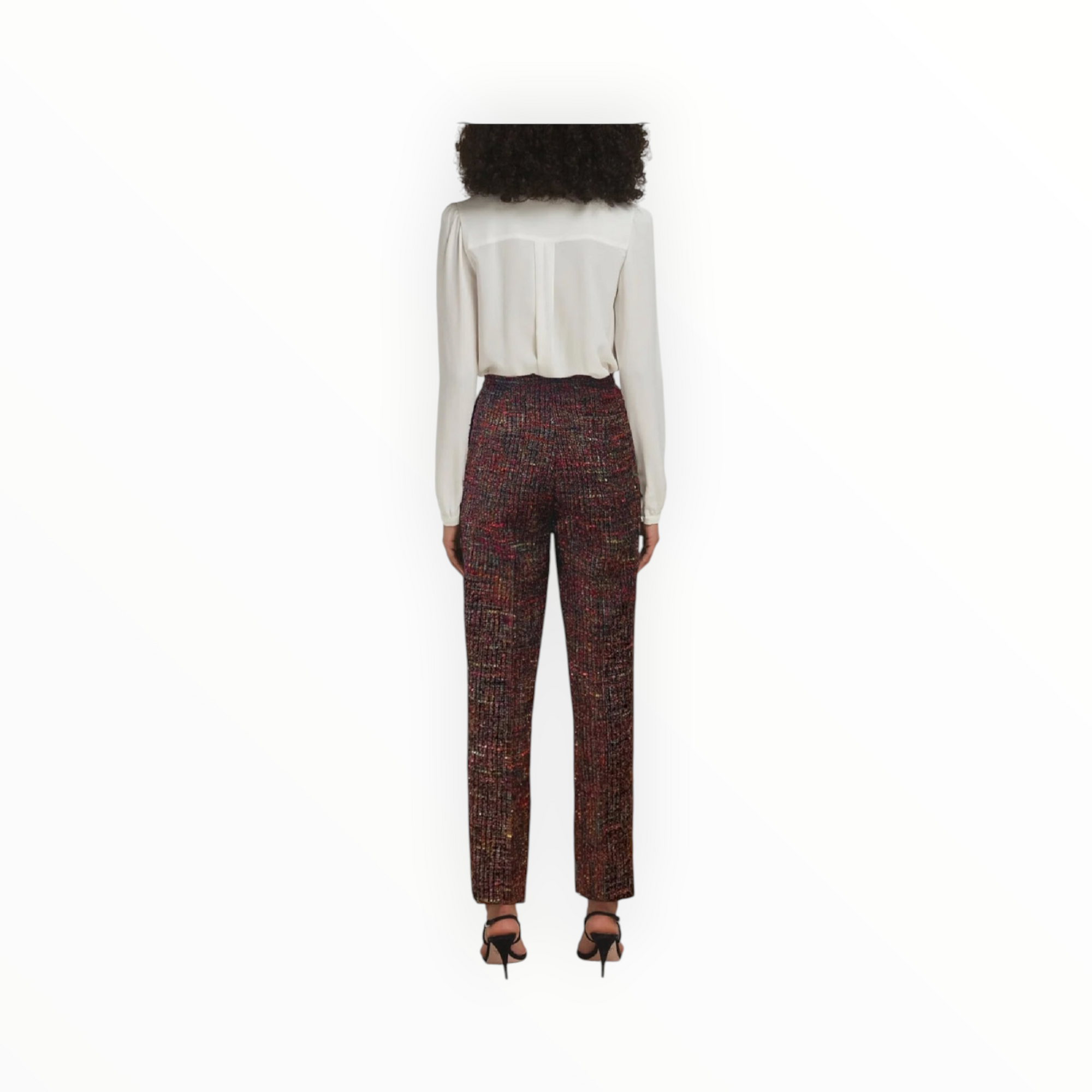 Saloni Multi Tweed Maxima Trouser - Motley