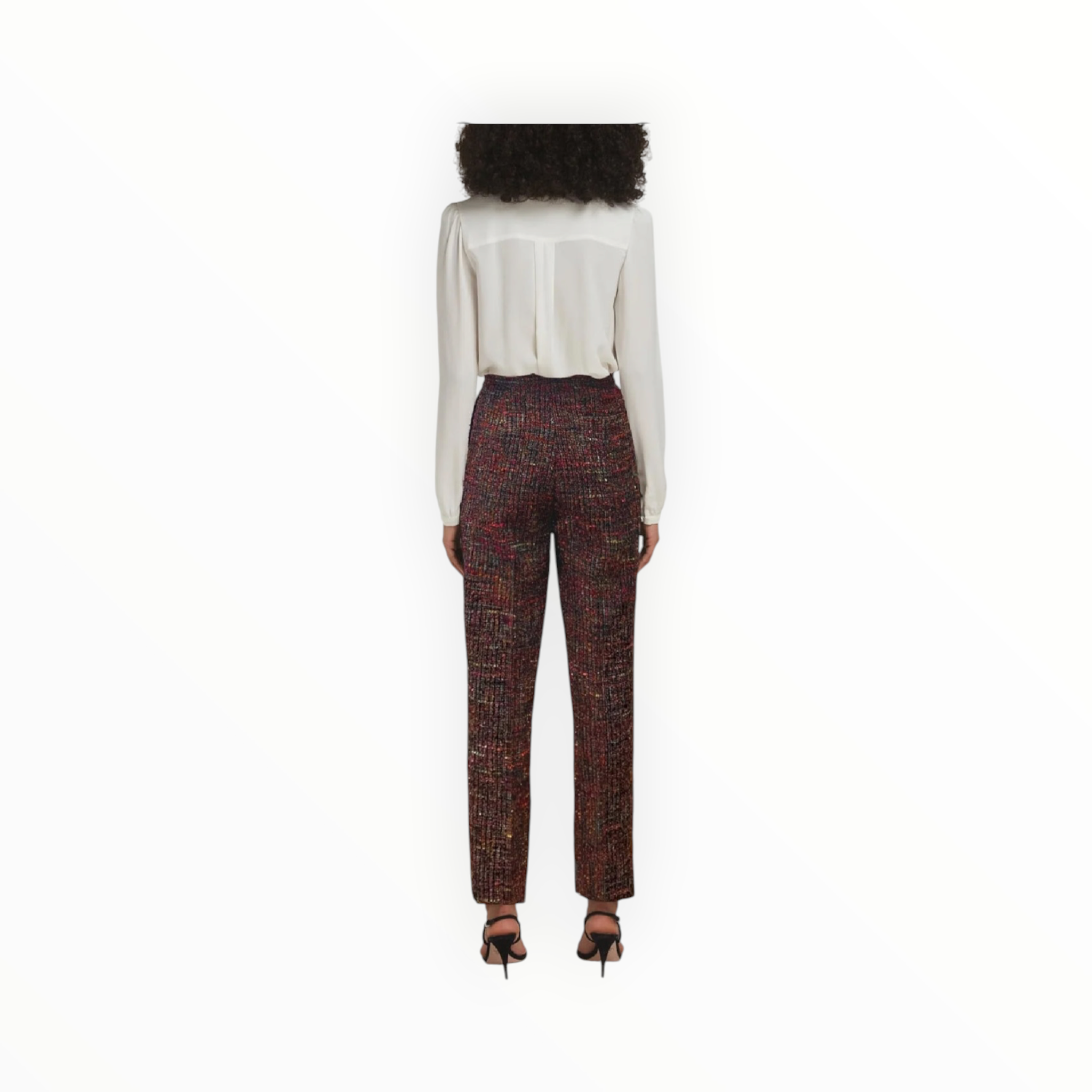 Saloni Multi Tweed Maxima Trouser - Motley