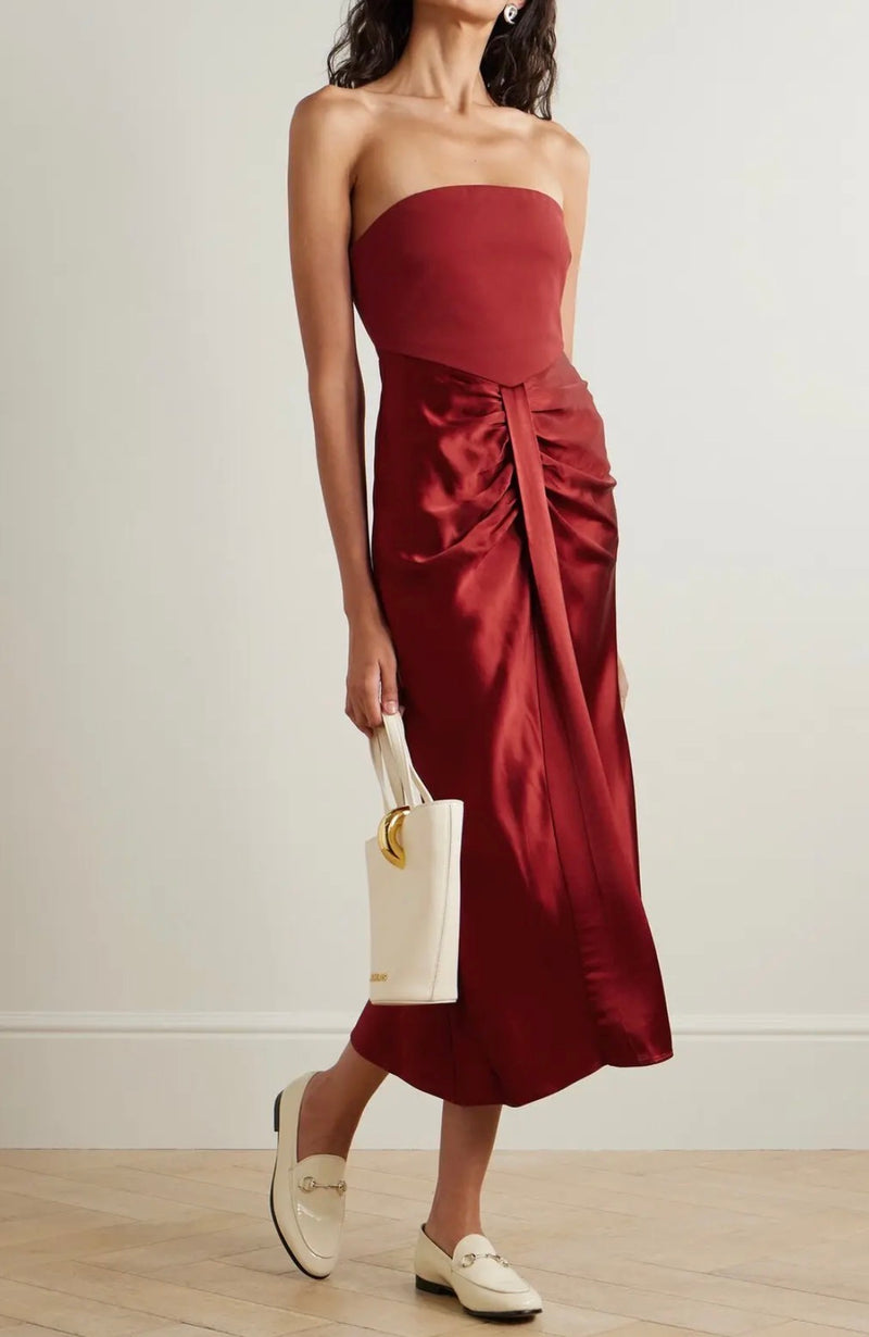 STAUD Wayfairing Dress - Red