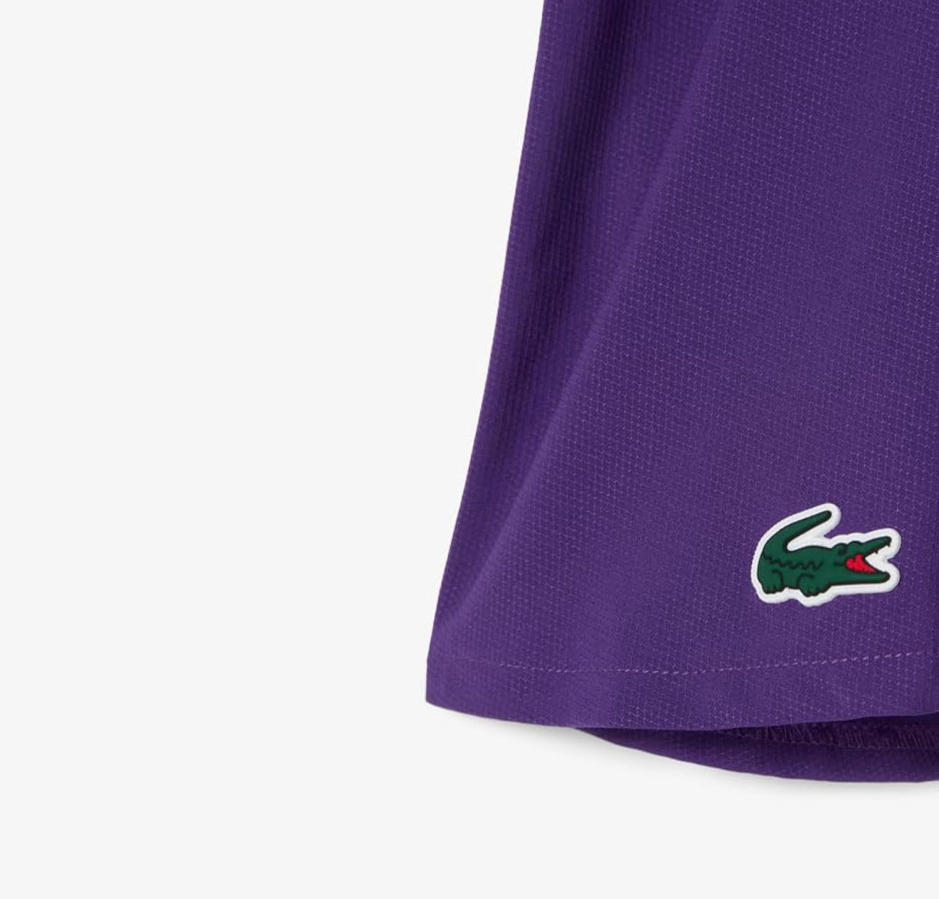Lacoste Pleated Back Ultra-Dry Tennis Skirt - Purple