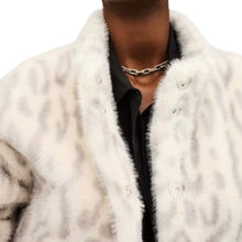 ba&sh Saros Faux Fur Jacket - Off White