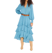 Allison New York Ella Midi Skirt - Steel Blue