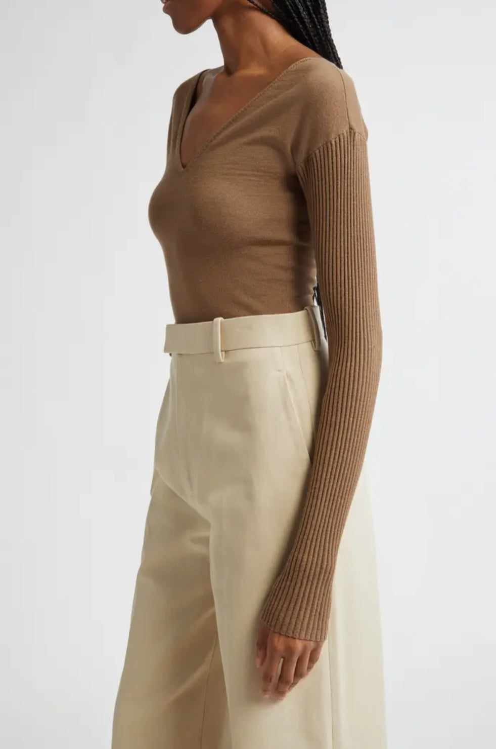 A.L.C. Keaton Sweater - Dark Taupe